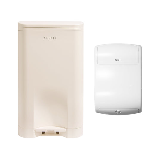 ALLKEI 29L and Wall Mountian Hanging Air Mini 3L Gift Set,  Odor-Control Solution Includes 1 Magic Refill Bag & 30 Air Mini Bags - Cream