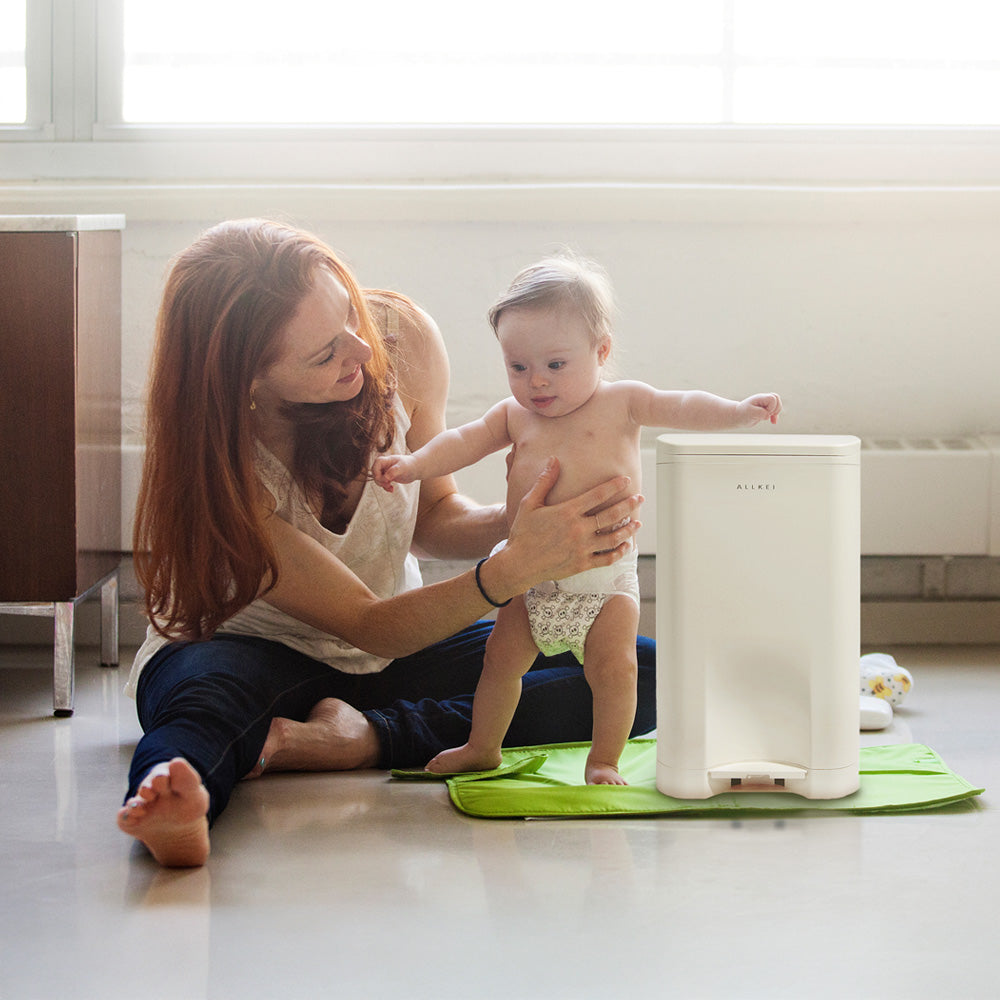SENSE PICK ALLKEI 29L Diaper Pail, Disposal System, Odor Control Trash Can for Baby, Adult Diaper, and Pet Waste.