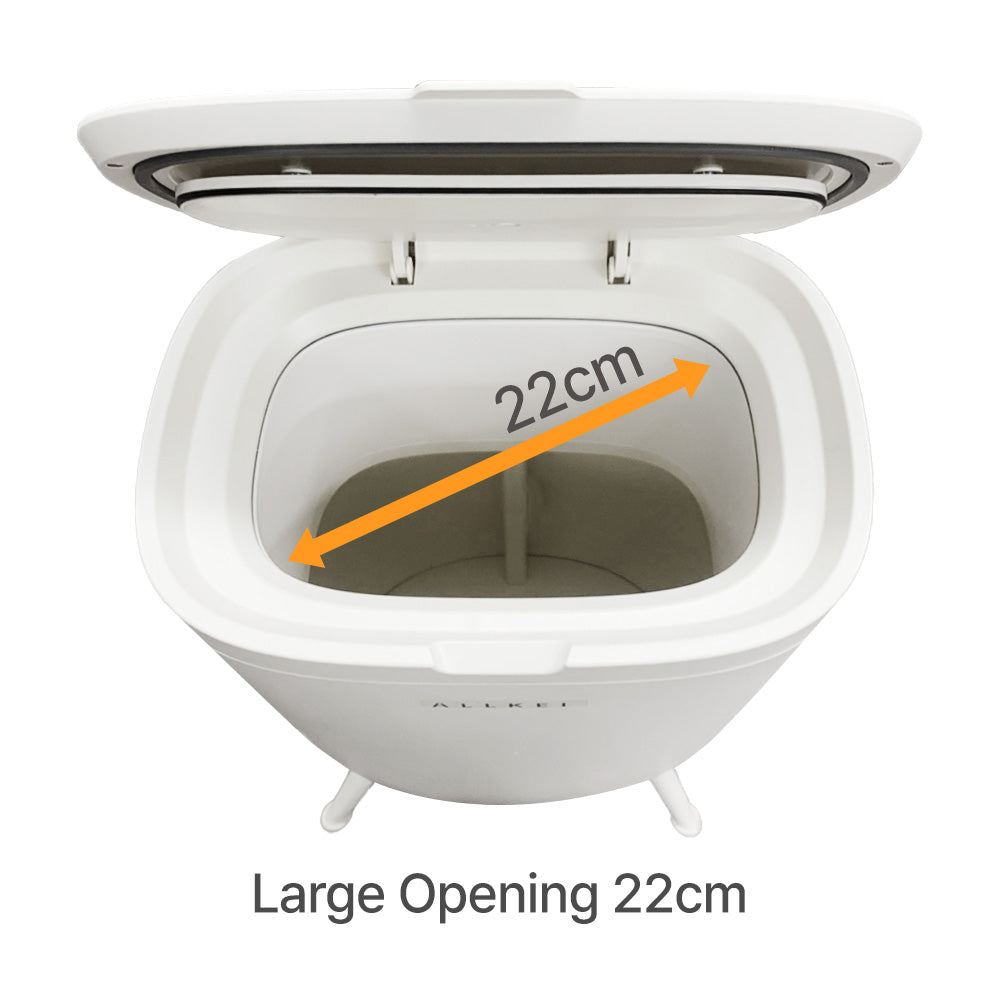 SENSE PICK ALLEKI PLUS Triple Odor Block Trash Can, Diaper Pail, Baby Adult Diaper Pet Waste Disposal Trash Bin.