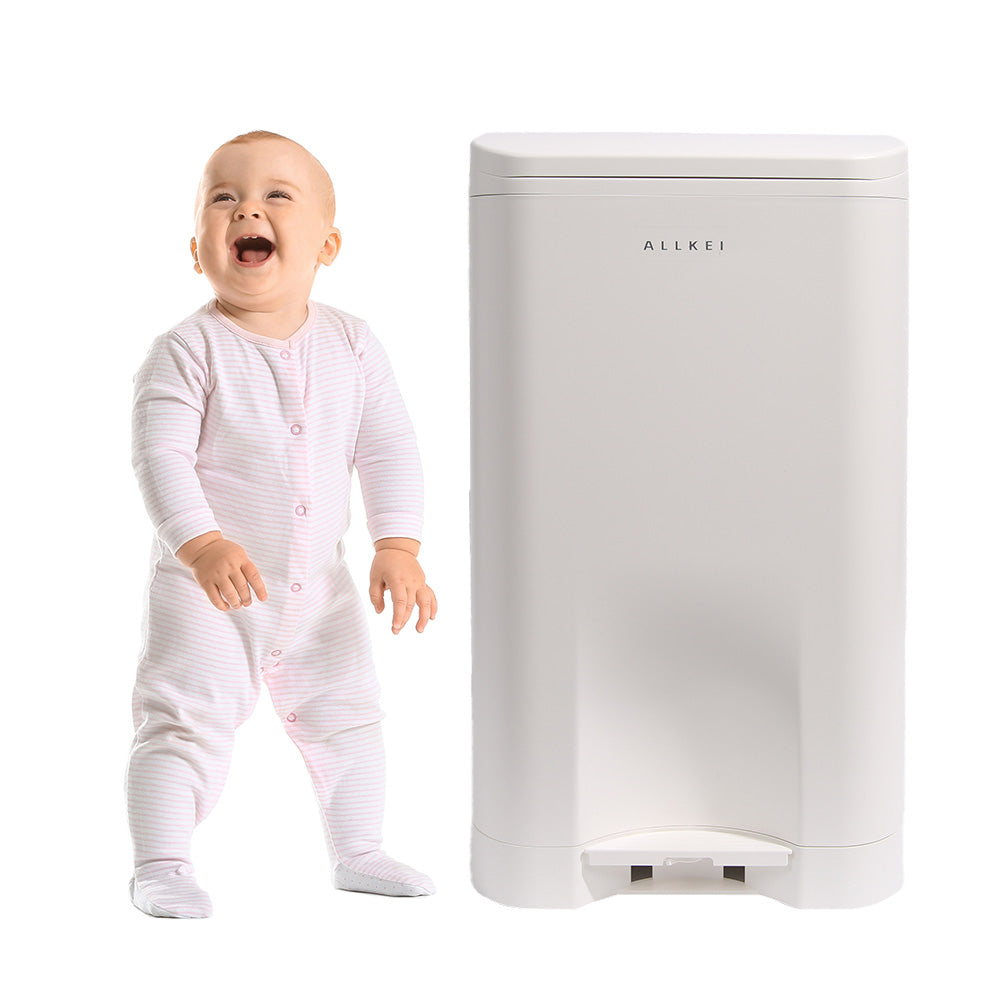 SENSE PICK ALLKEI 29L Diaper Pail, Disposal System, Odor Control Trash Can for Baby, Adult Diaper, and Pet Waste.
