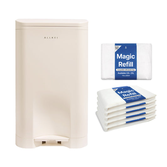 SENSE PICK ALLKEI 29L Gift Set Includes 6 Magic Refill Bags- Cream