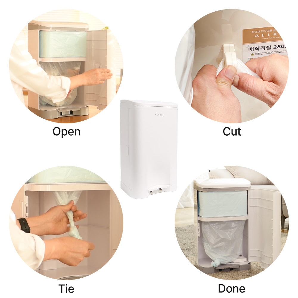 SENSE PICK ALLKEI 29L Gift Set Includes 6 Magic Refill Bags- Cream